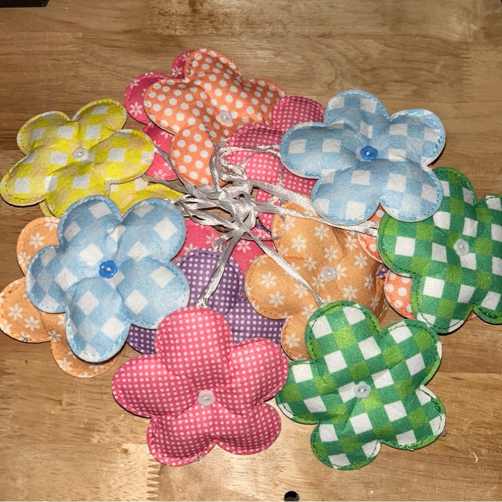 Spring Colorful Craft Flowers